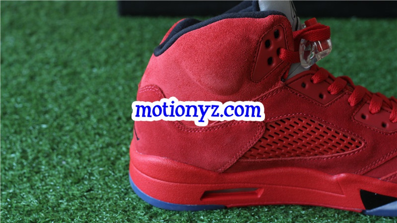 Air Jordan 5 Retro Red Suede